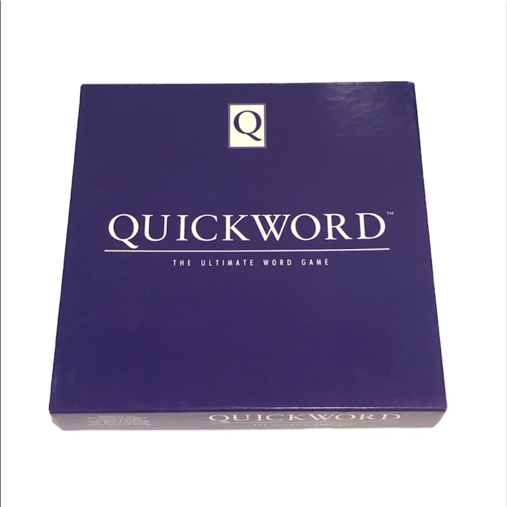 Quickword Vintage Board Game